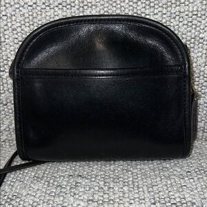 Vintage Coach Legacy Abbie black 9017 bag leather purse cross